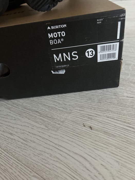 Burton Boots snowboard