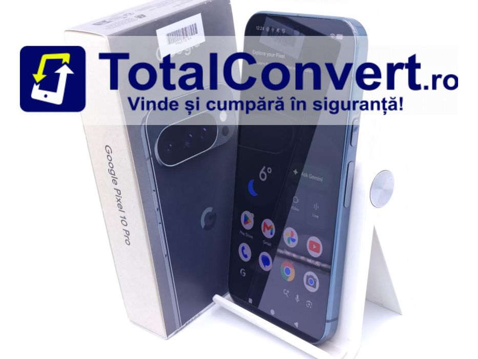 Google Pixel 10 Pro 256GB Obsidian 16GB, Garantie 24 luni | #D96570