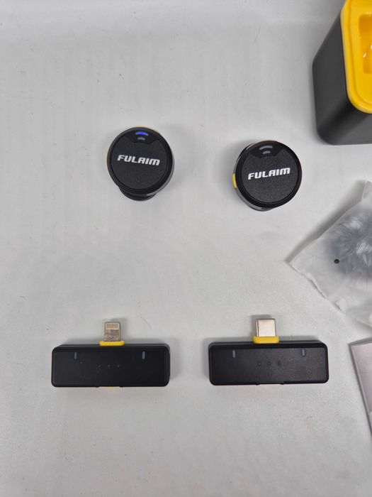 Kit Microfoane Wireless FULAIM X3, Noise Cancelling, USB-C/IOS- Grad E
