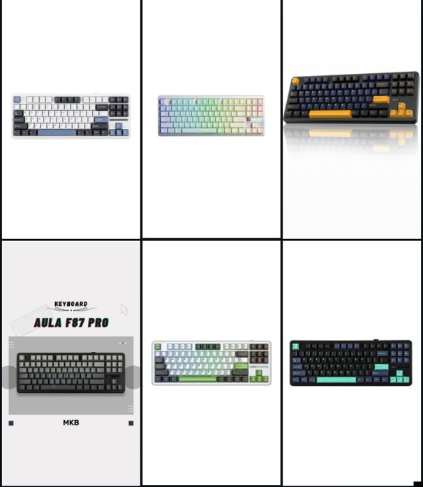 AULA klaviatura mishka naushnik