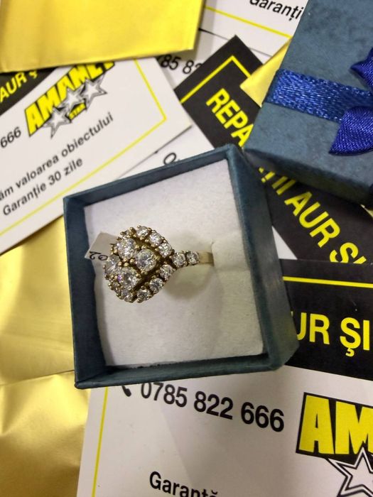 Inel deosebit aur 14k 4,9gr (ctg)