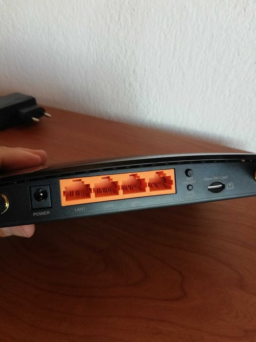 4G Рутер TP-Link TL-MR6400 СИМ карт рутер работи с всички оператори