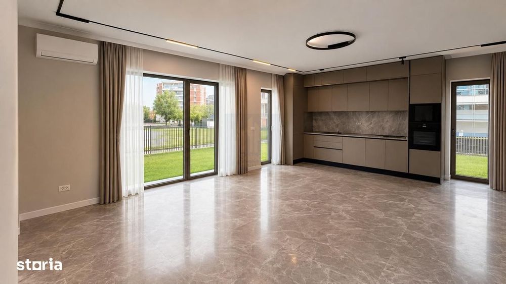 Apartament premium cu grădină privată de 135 mp | Green Lake Sisesti