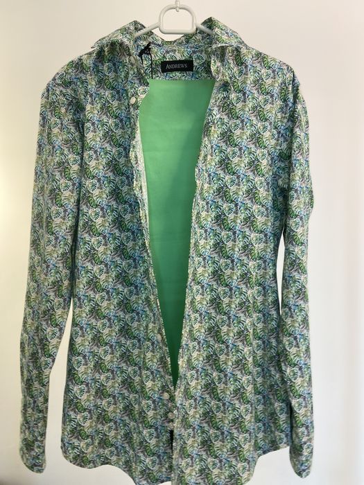 Комплект мъжка риза и панталон - Andrews - размер М