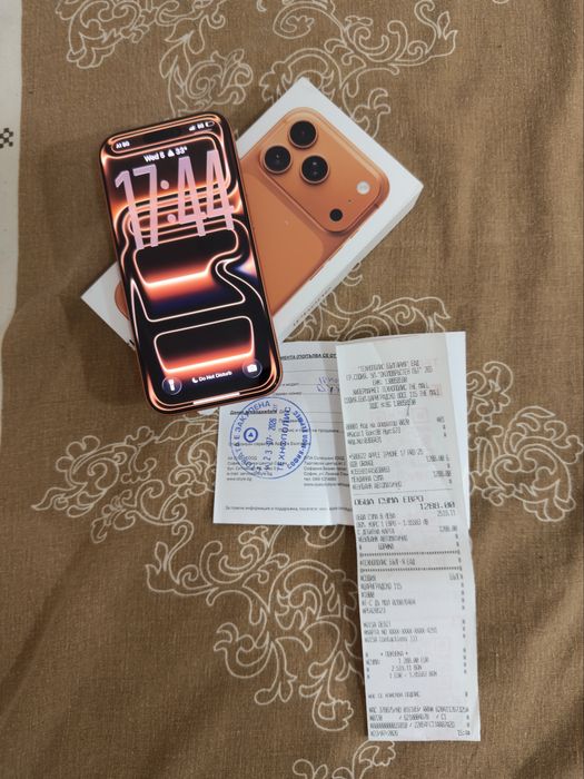 iPhone 17 Pro 256GB - Като нов, Бг гаранция.