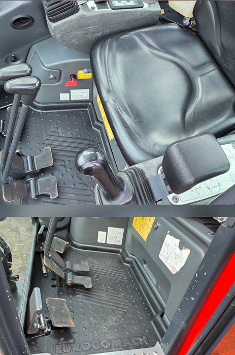 Cabina incalizita miniexcavator Eurocomach excavator