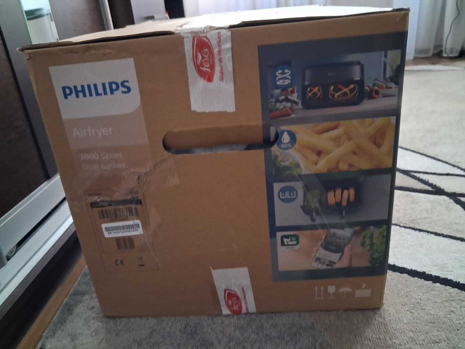 Air fryer Philips 3000 Series Dual Basket 9 l.