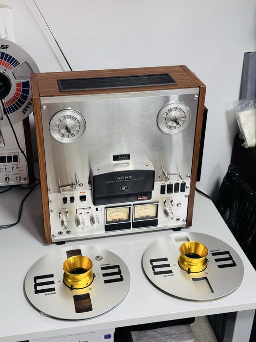 Magnetofon de colecție SONY TC-756-2,bias&EQ,benzi pe 26cm,Japan