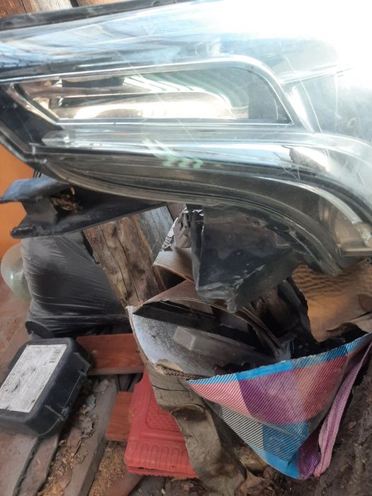 Фары Митсубиши оутландер линза