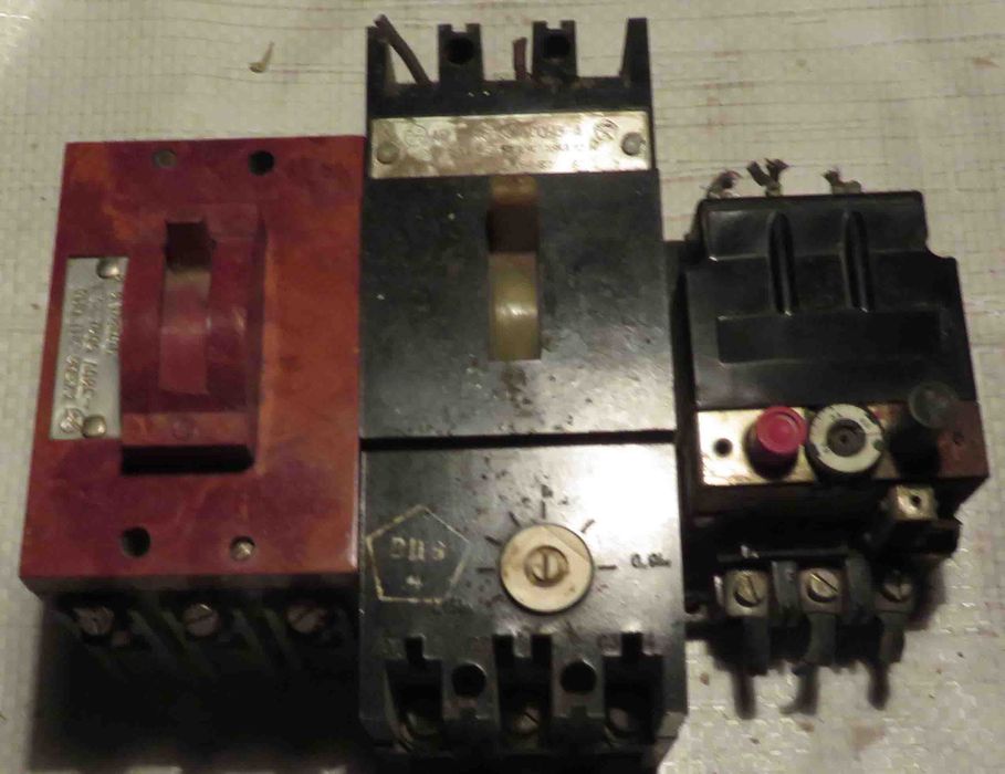 Автоматы-выключатели трехфазные, СССР и Болгария