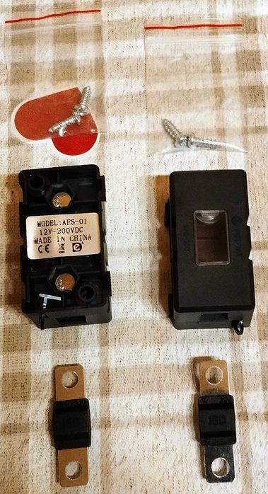 Suport siguranta MIDI + siguranta fuzibila 150A