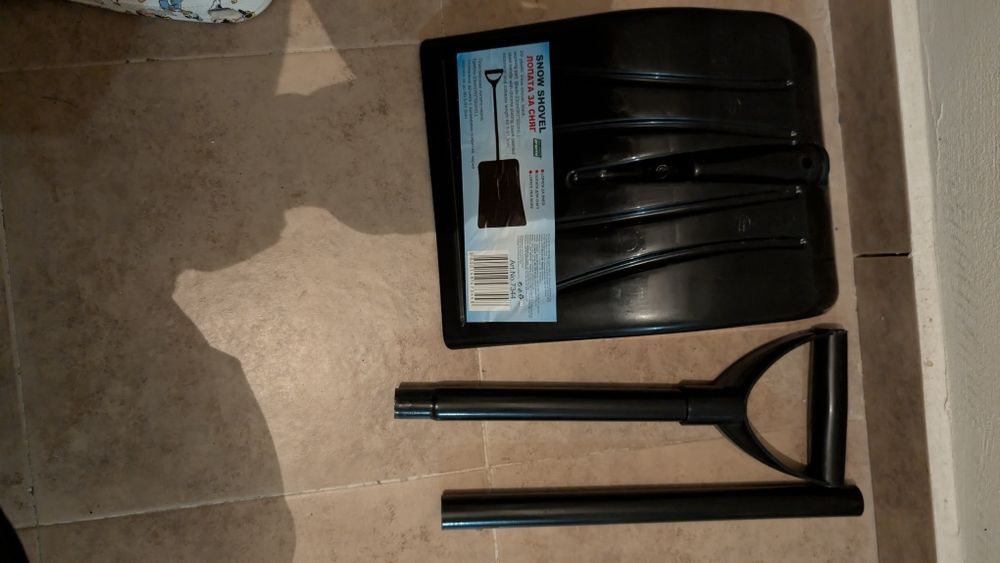 Сгъваема/разглобяема лопата за сняг за кола – 3 в 1, компактна