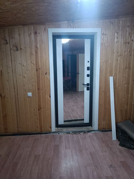 Установка дверей.