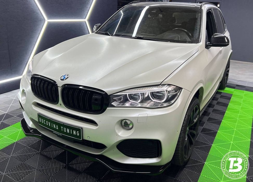 Prelungire Bara Fata compatibila cu BMW X5 F15 M-Pack Maxton Design LICHIDARE STOC
