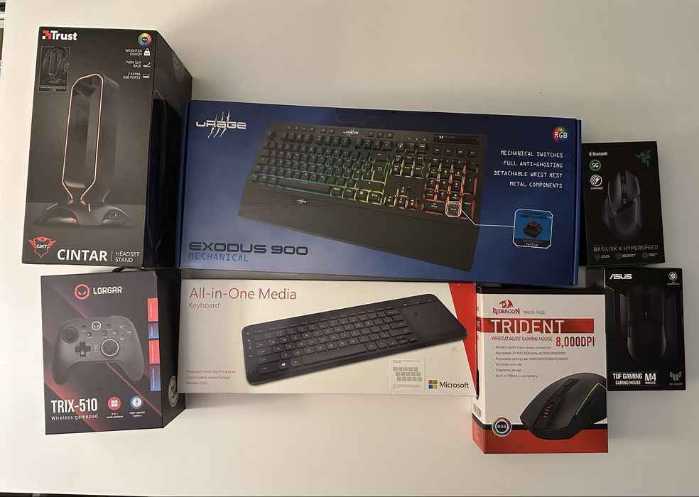 Periferice gaming (mouse, stand casti)