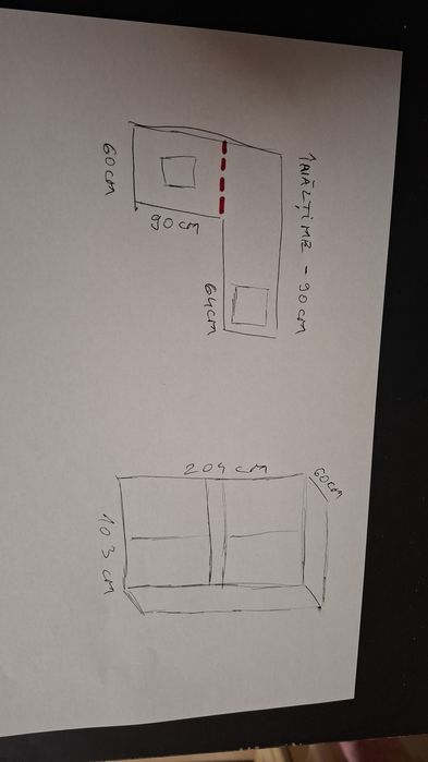 Bucătărie de culoare crem