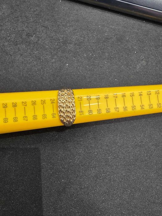 (AG35) Inel aur galben 9k, 3.71gr * 2 ani garantie* (B36263)