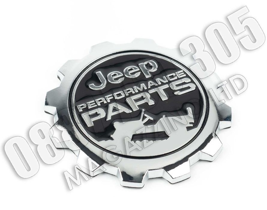 Емблема Jeep Performance Parts Метален Джип 3Д Стикер за Калник Лого