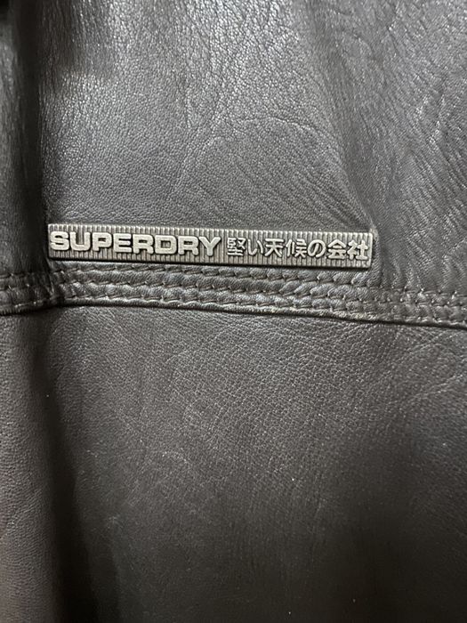 Geaca piele barbati SuperDry