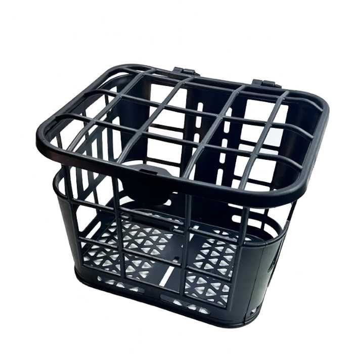 Кошница за велосипед с капак Mercado Trade, PVC, Черен