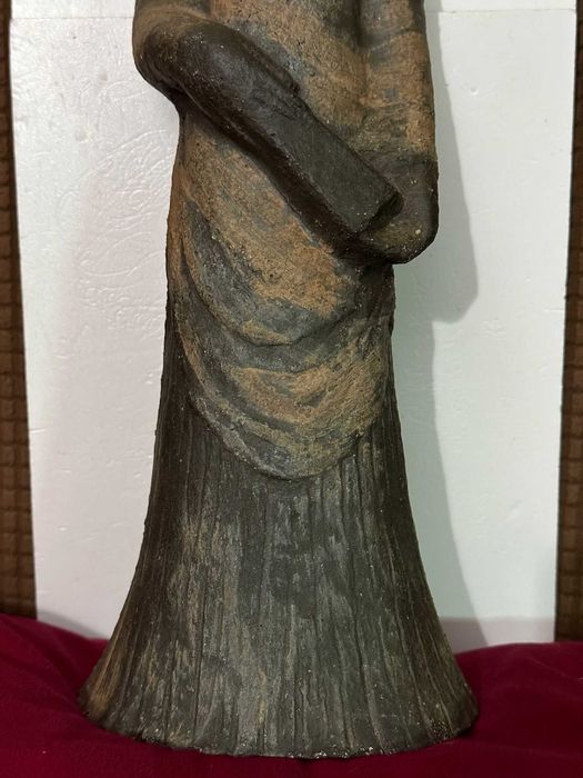 STATUETA CERAMICA - Autor : IDA ERDOS-MEISINGER - 1950 -Germania -42cm