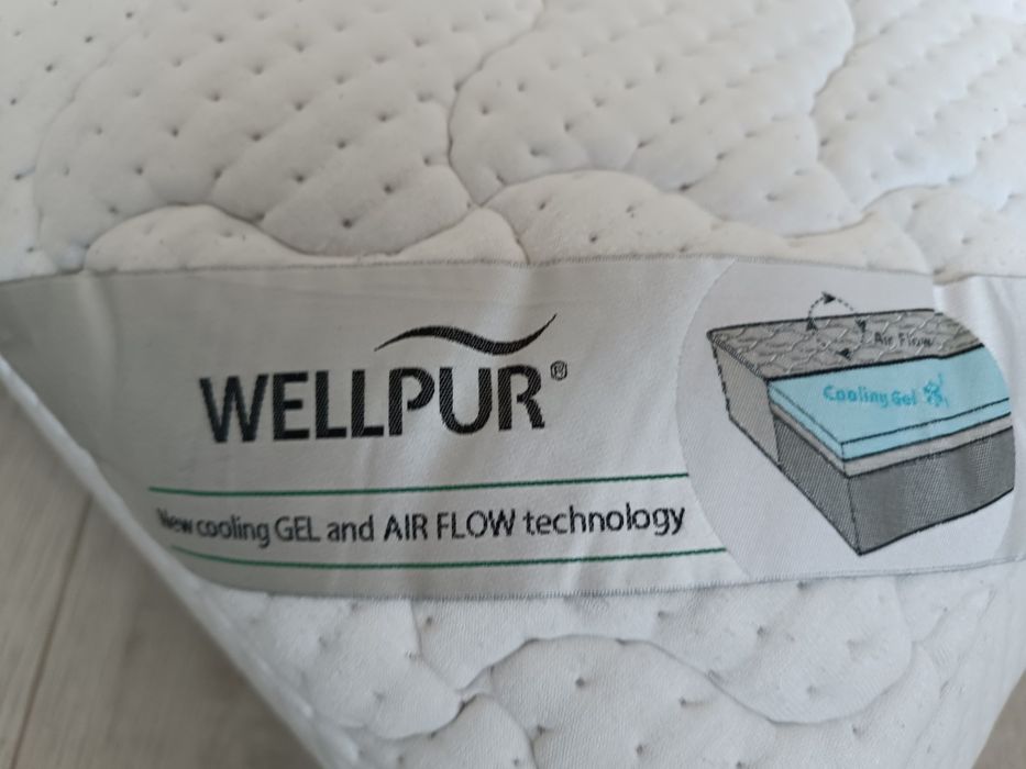 2 buc Saltea memorie 90x200 Wellpur  Gold