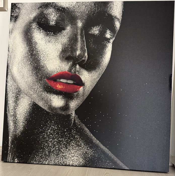 Tablou canvas tensionat pe rama de lemn