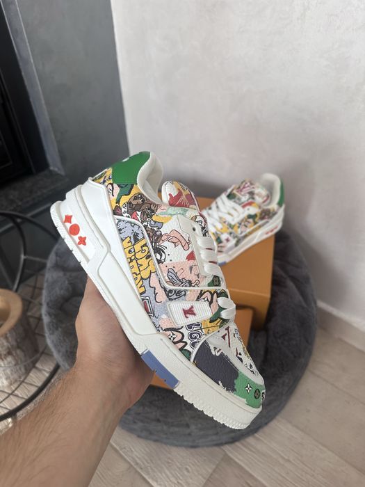 Louis Vuitton LV Trainers Multi Color Grafitti