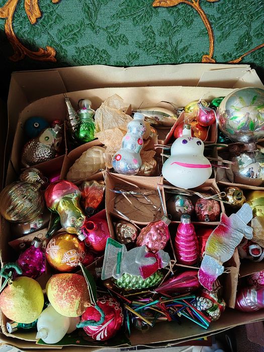 Ёлочные игрушки СССР