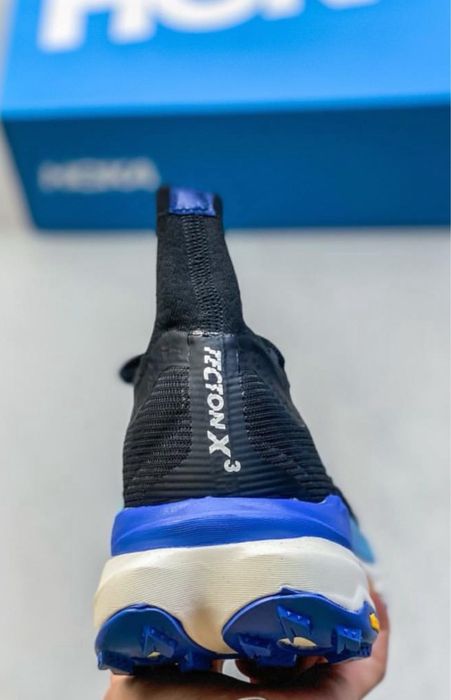 Мъжки маратонки за бягане HOKA Tecton X 3 black blue