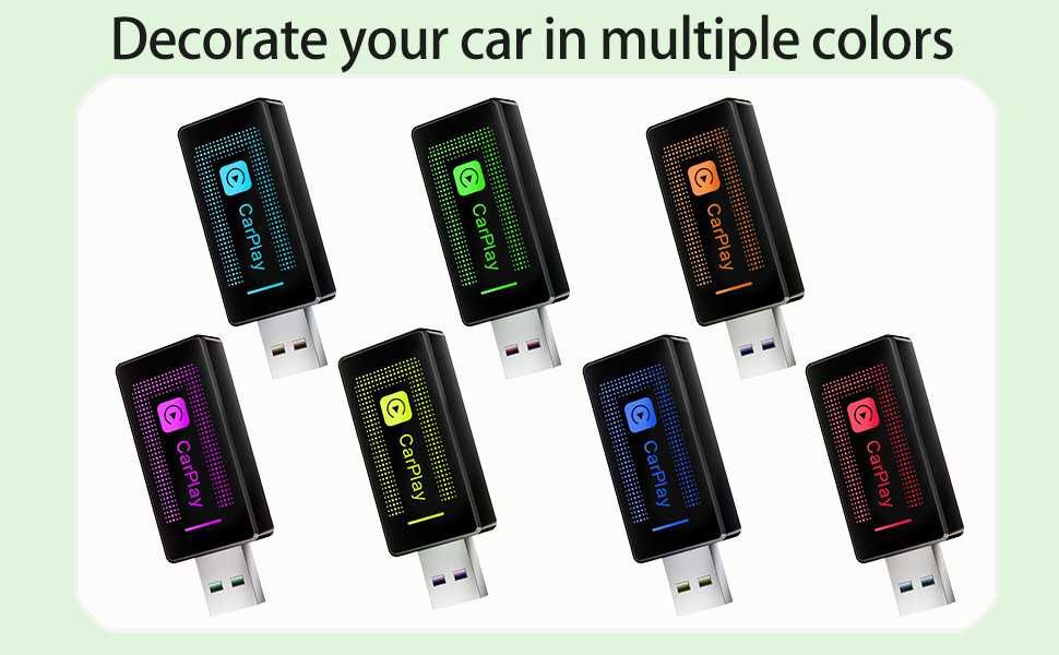 Безжичен Carplay адаптер за iPhone Lyssiefeel