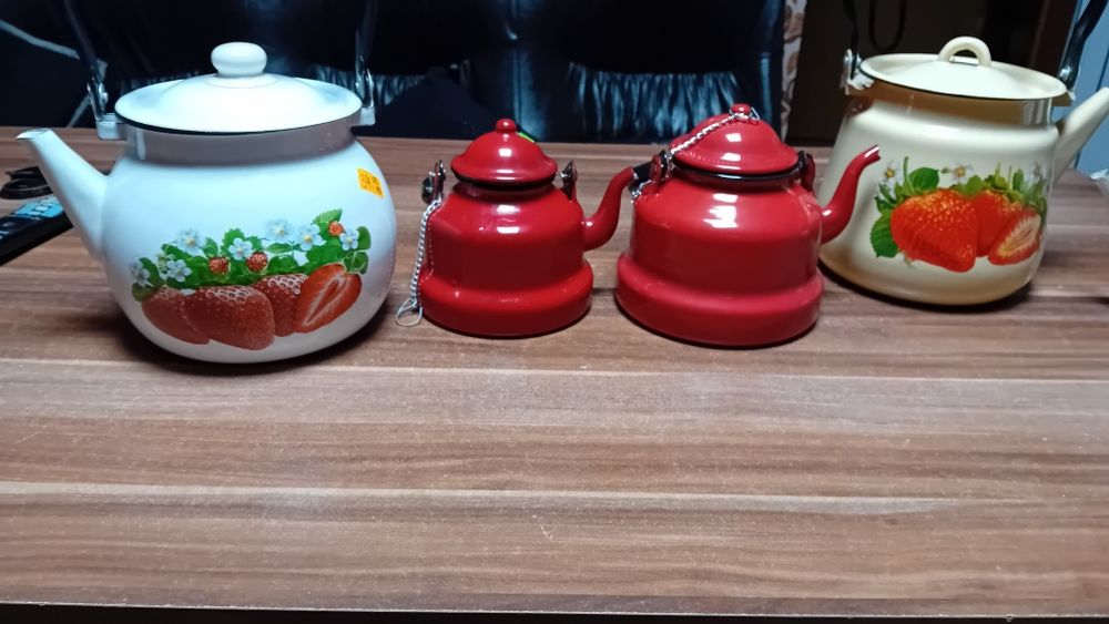 Румънски   и руски  чайници
