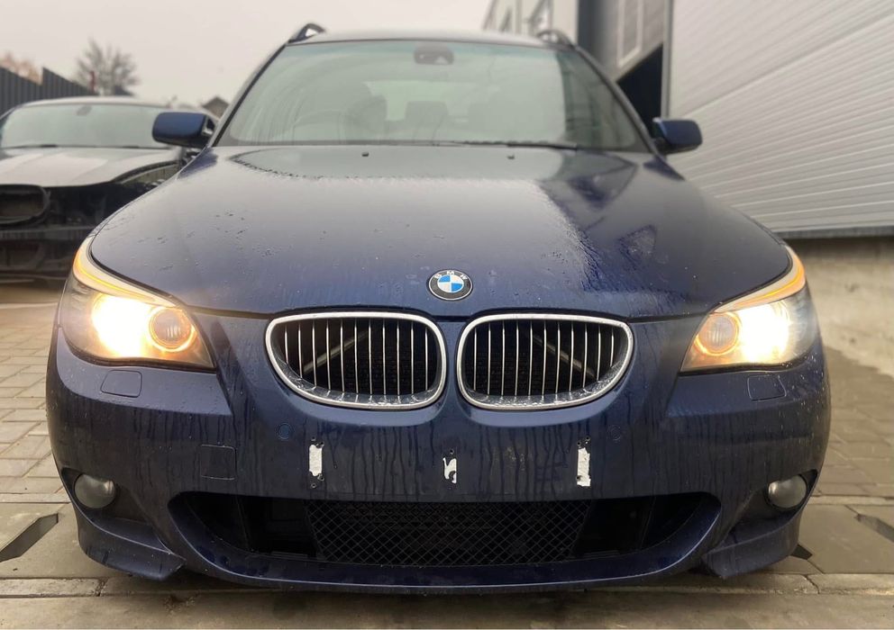 Dezmembrez BMW 535d M Lci E61 3.0D Bi-turbo 286cp individual,xenon