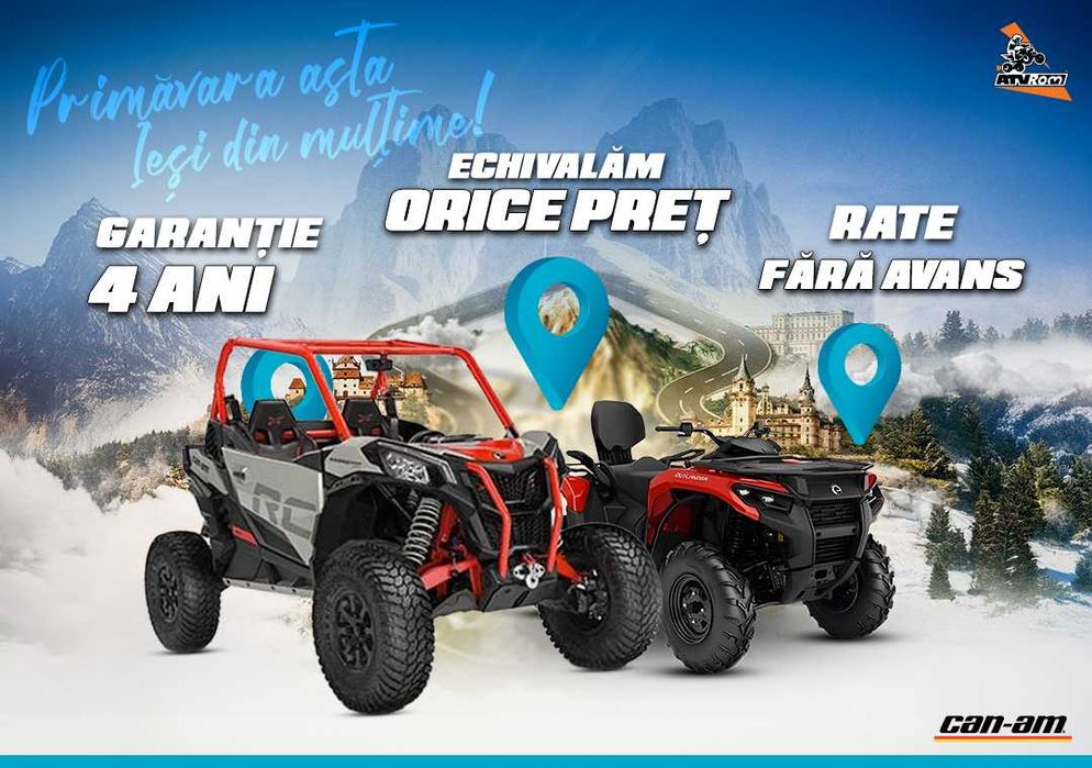 ATV / SXS Can-Am  (Finantare flexibila)