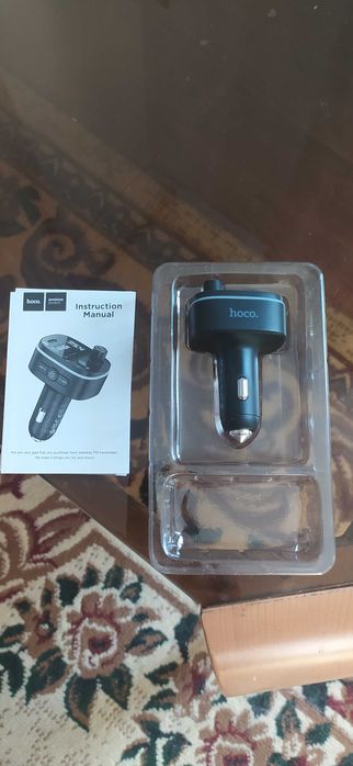 FM-трансмиттер Hoco E62 чёрный