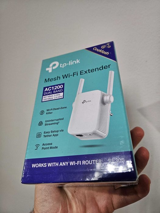 Router Tp link sigilat la cutie.