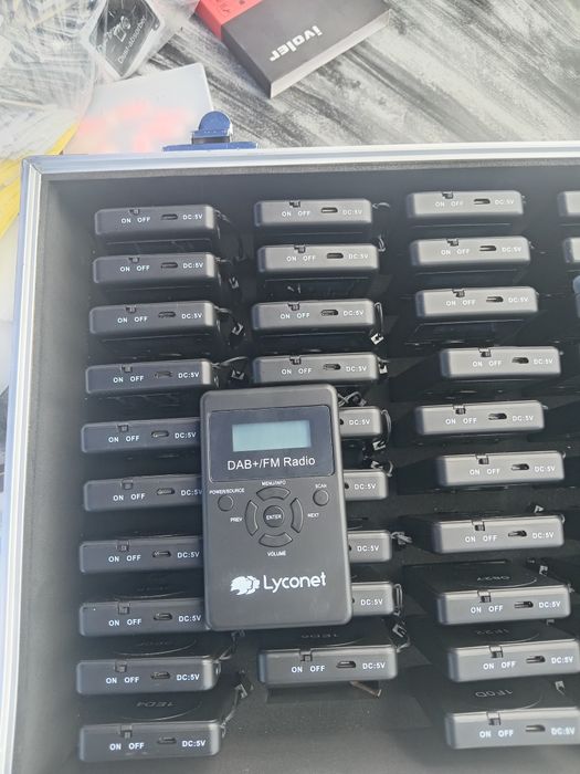 Mini radio cu casti