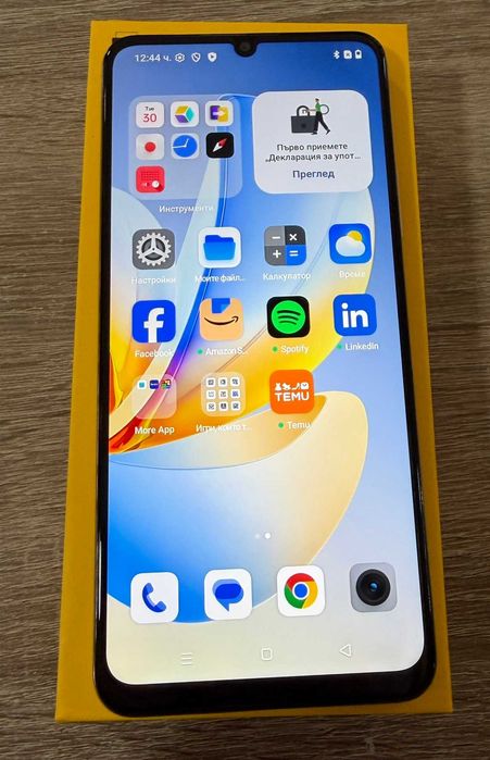 Realme Note 70T 256GB 4GB RAM 36м гаранция