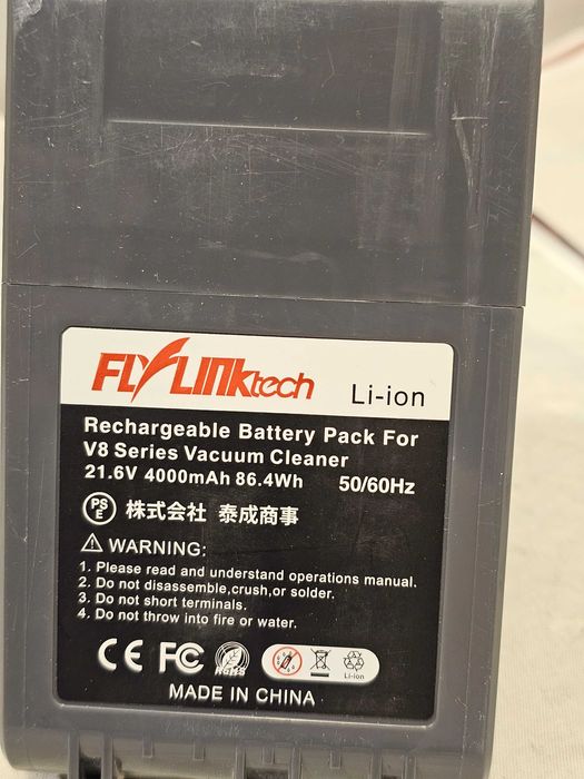 Baterie V10 25.2V 4000mAh Baterie V8 pentru Dyson Animal