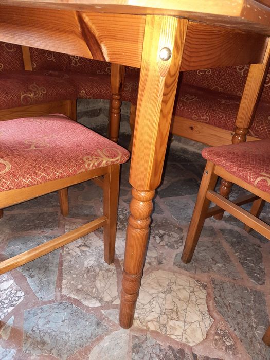 Маси,столове и пейки за заведение.