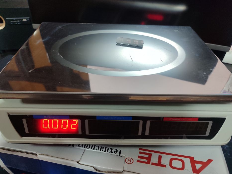 Tarozi Yangi ishlatilmagan 1 gramlik