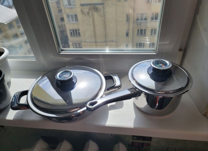 Polonic, ibric și cratiță tip sauté Zepter | veselă profesională