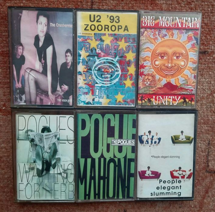 Аудио касети рок, метъл и др. по 4,00 лева