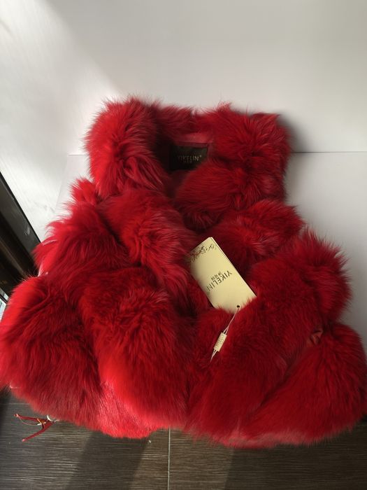 Меховая безрукавка