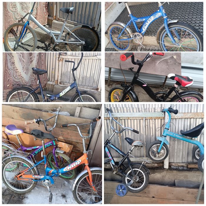 Велосипеды разные
