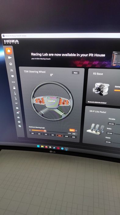 Volan Gaming Camion Tir Moza TSW Truck Steering Wheel