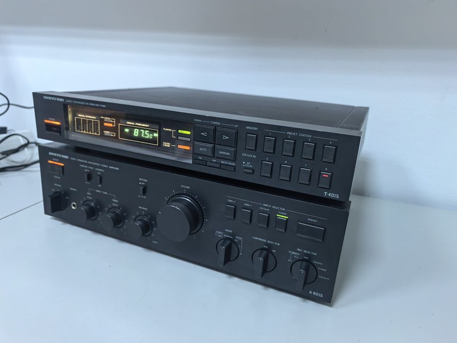 Amplificator Onkyo Integra A8015 si tuner T4015 made in Japan