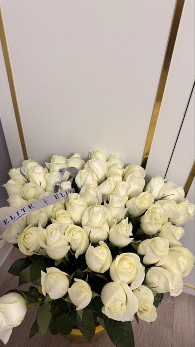 Цветы 51 штук роза