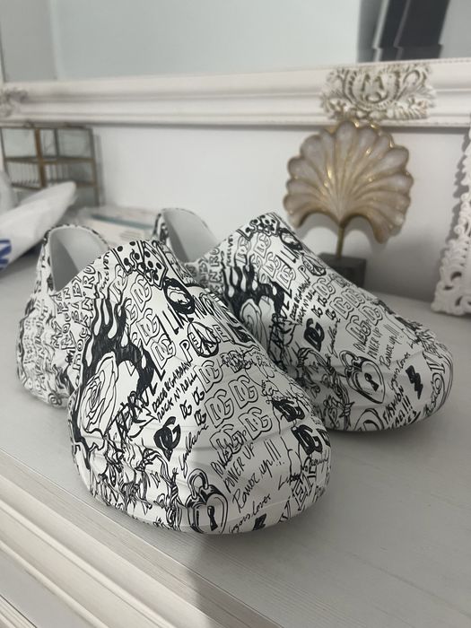 Incaltari papuci adidasi Dolce Gabbana