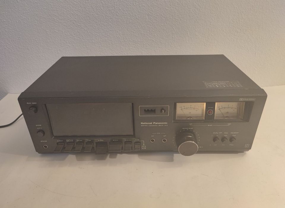 Deck National Panasonic 612 Technics